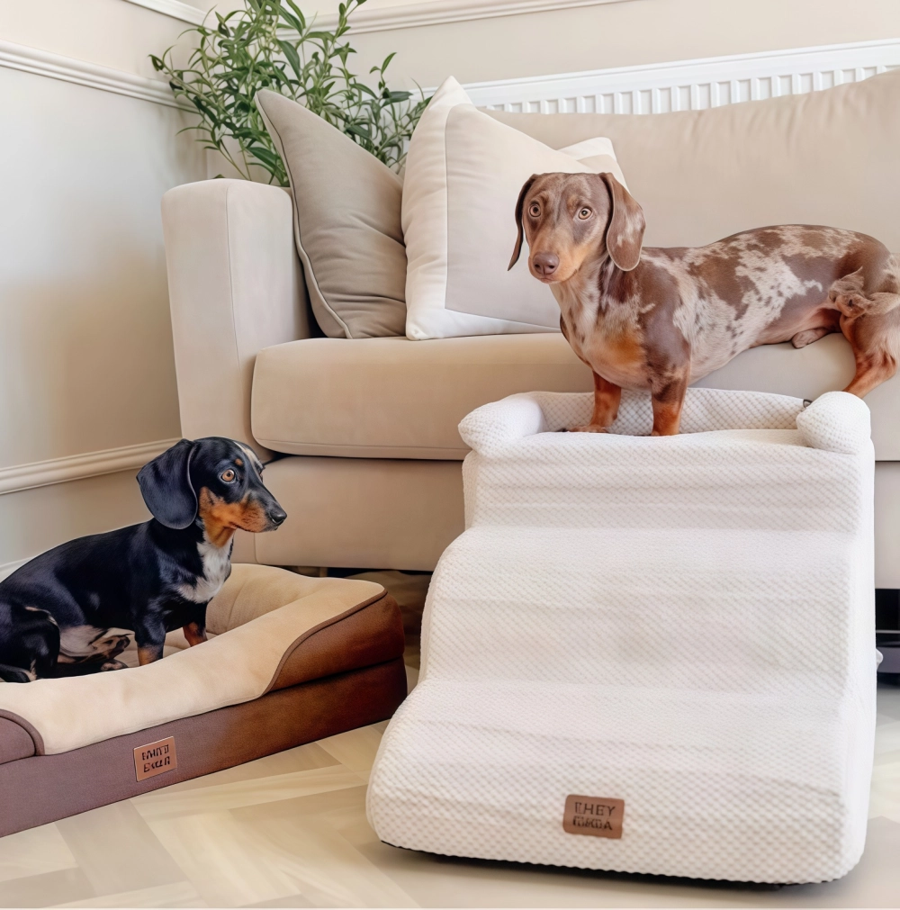 EHEYCIGA pet stairs for dogs and Indoor Cat Essentials